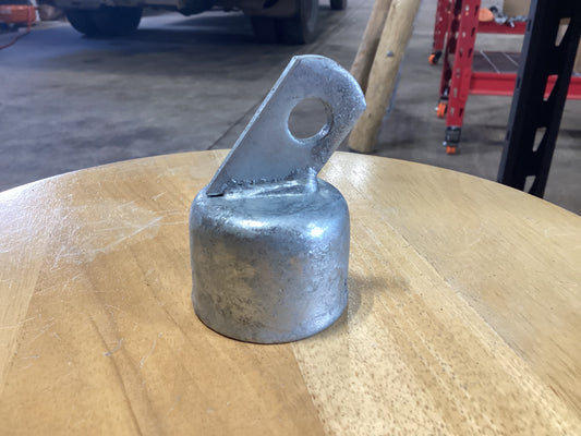 1-5/8" Pressed Steel Rail End Offset